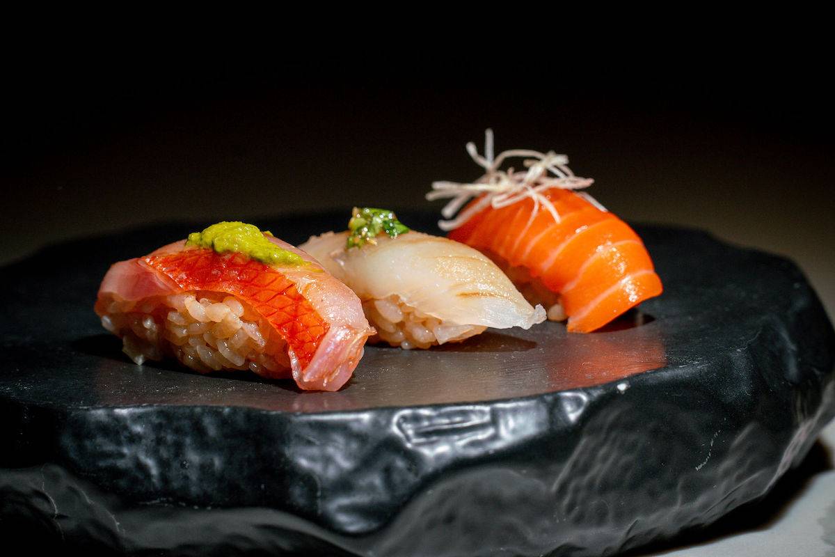 Nigiri at Hidden Omakase. | Photo by Abante Photography