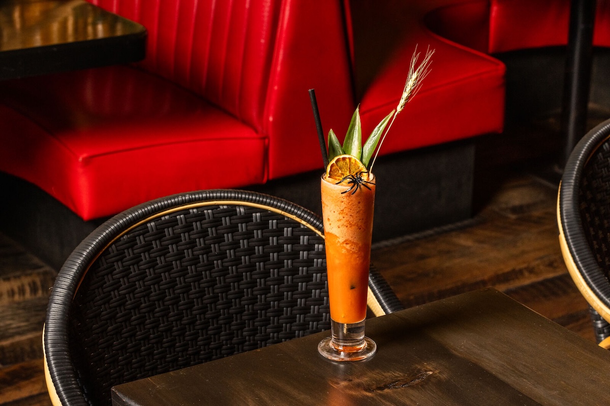 Adrift's Trick-or-Chi Chi specialty drink. | Photo by Casey Wilson Photography