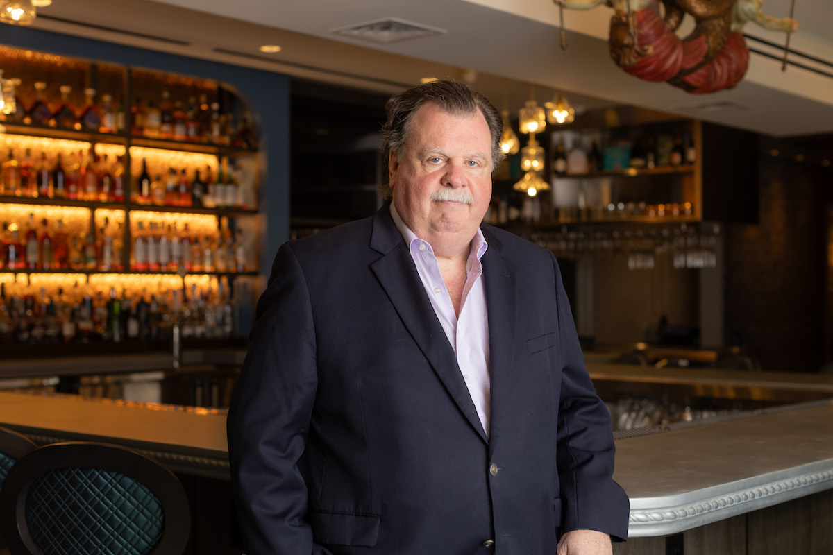 Alex Brennan Martin at the Brennan's Courtyard Bar. | Photo by Andrew Hemingway