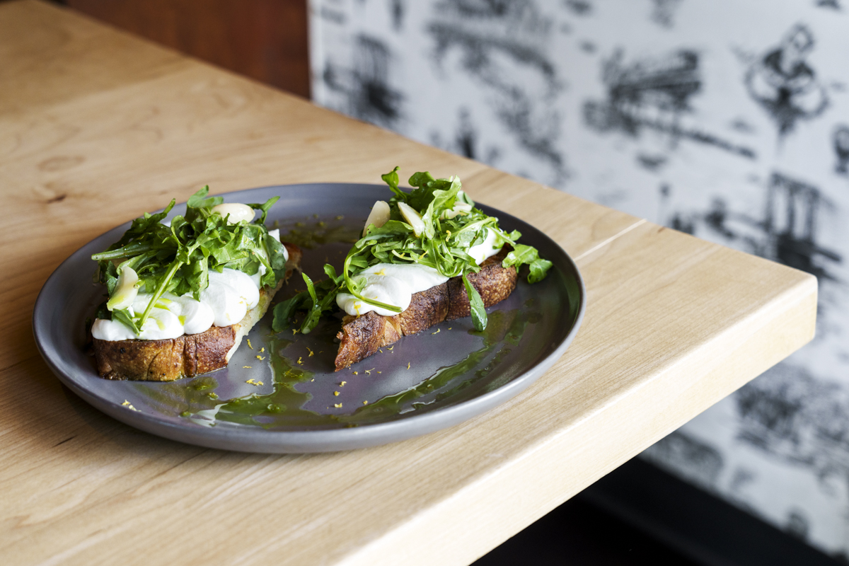 The dishes at American Elm are always elegant, but more so on Valentine's Day. | Photo by Ashley Beguin