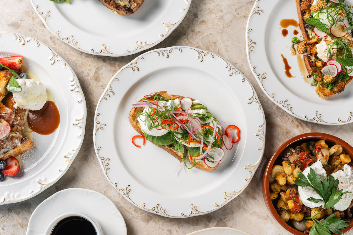 Avocado tartine at Annabelle's Brasserie. | Photo by Brian Kennedy