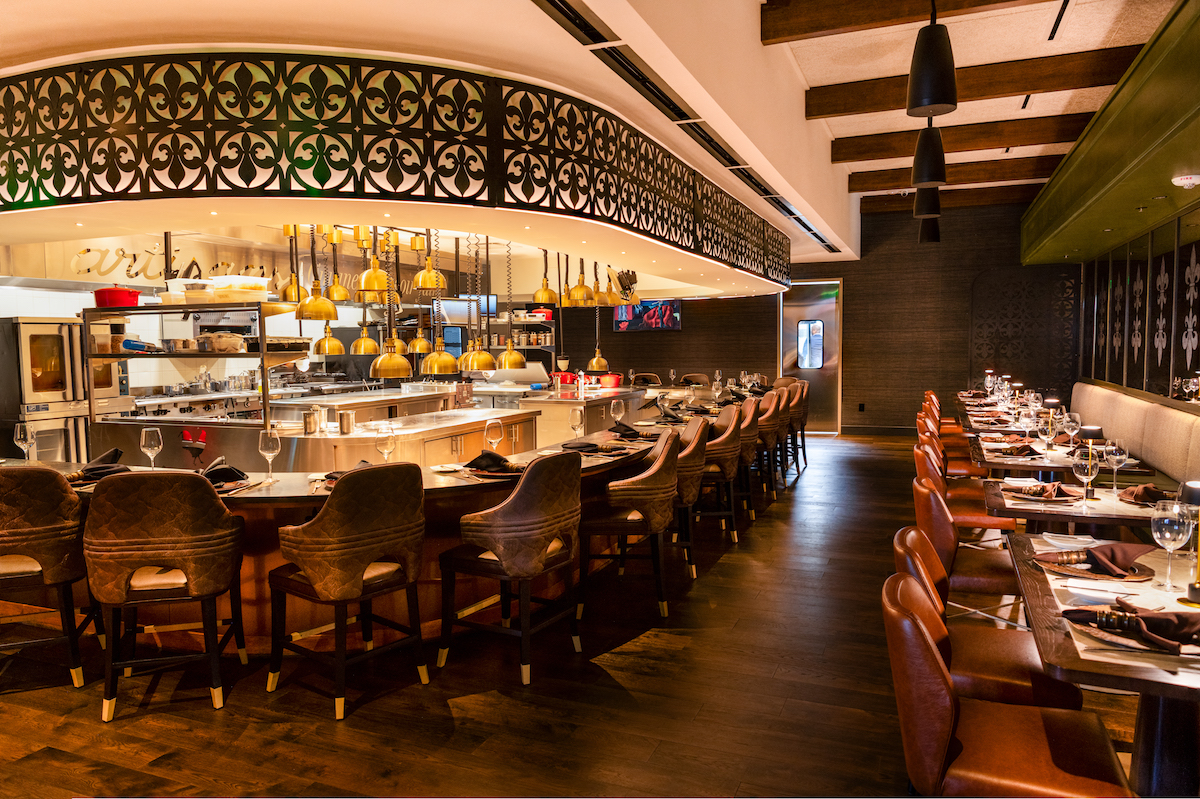 The chefs table at Artisans. | Photo by Shane Dante Photography