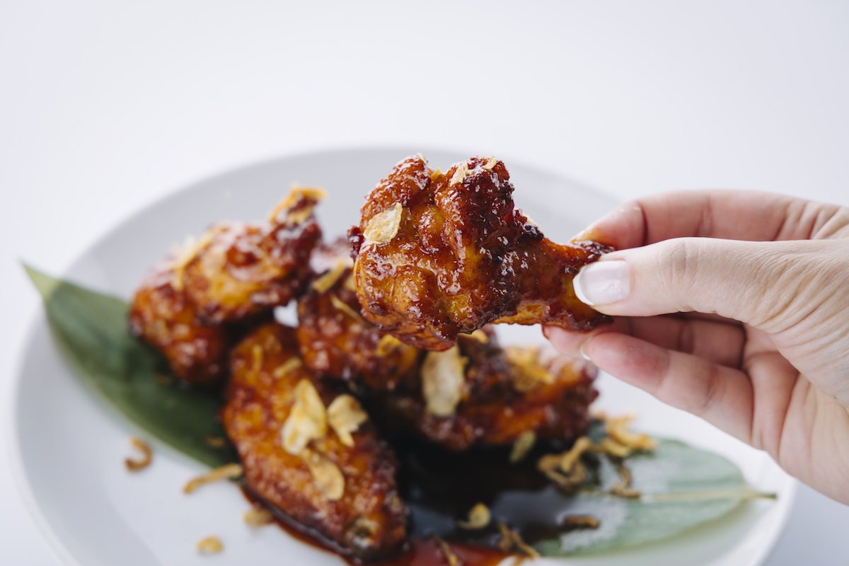 Pad Thai wings at Asian Mint. | Photo by Asian Mint