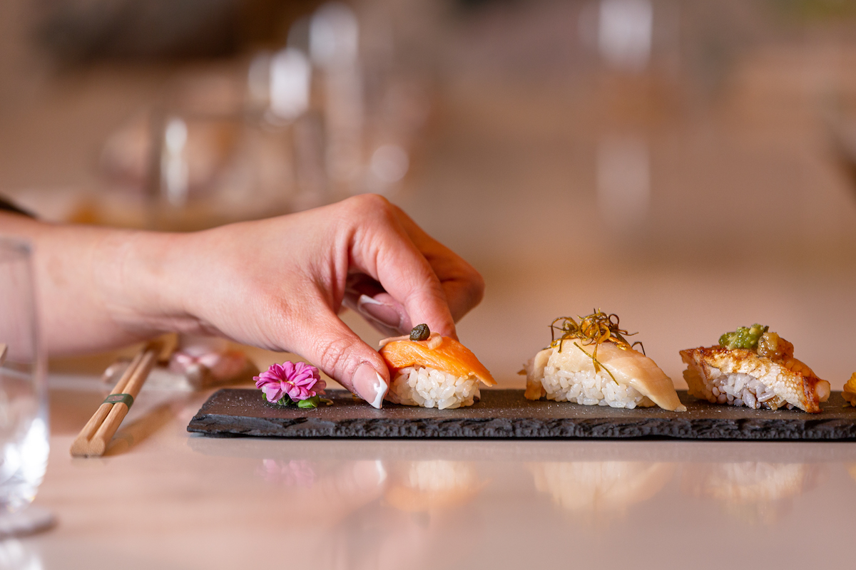 An assortment of nigiri at Aya Sushi. | Photo by Jenn Duncan