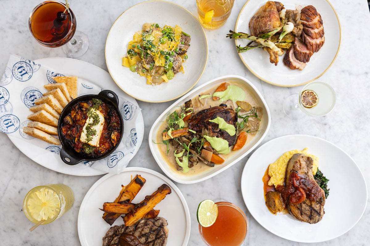 - DiningOut A spread from Brasserie 19. | Photo by Andrew Hemingway