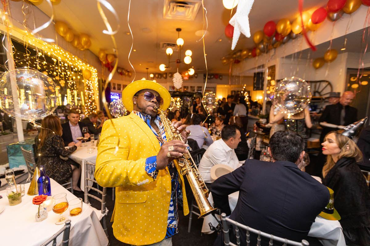 Holiday festivities at Brasserie 19. | Photo by Andrew Hemingway
