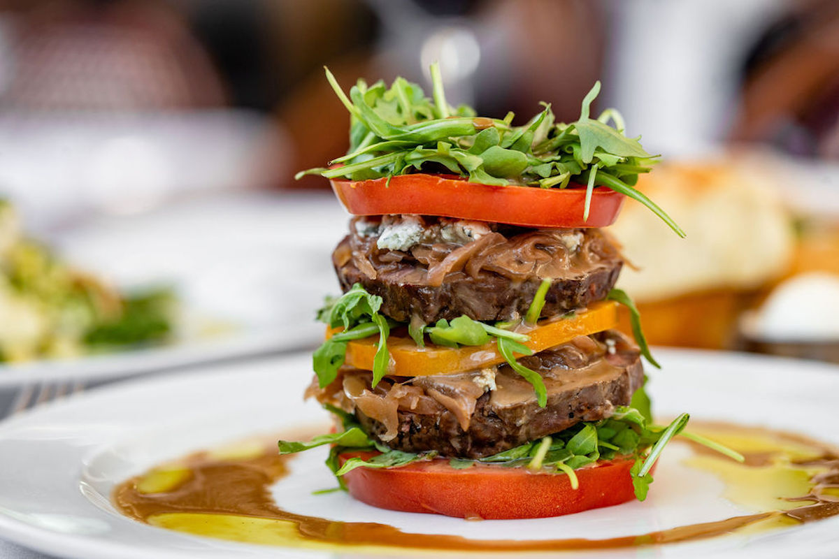 - DiningOut Towering steakhouse salad at B&B Butchers and Restaurant. | Photo by Kirsten Gilliam