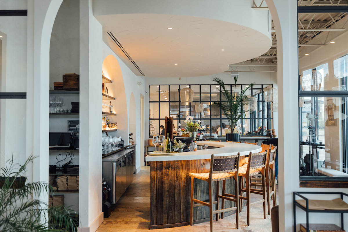 The bar at Jūn. | Photo by Luke Chang