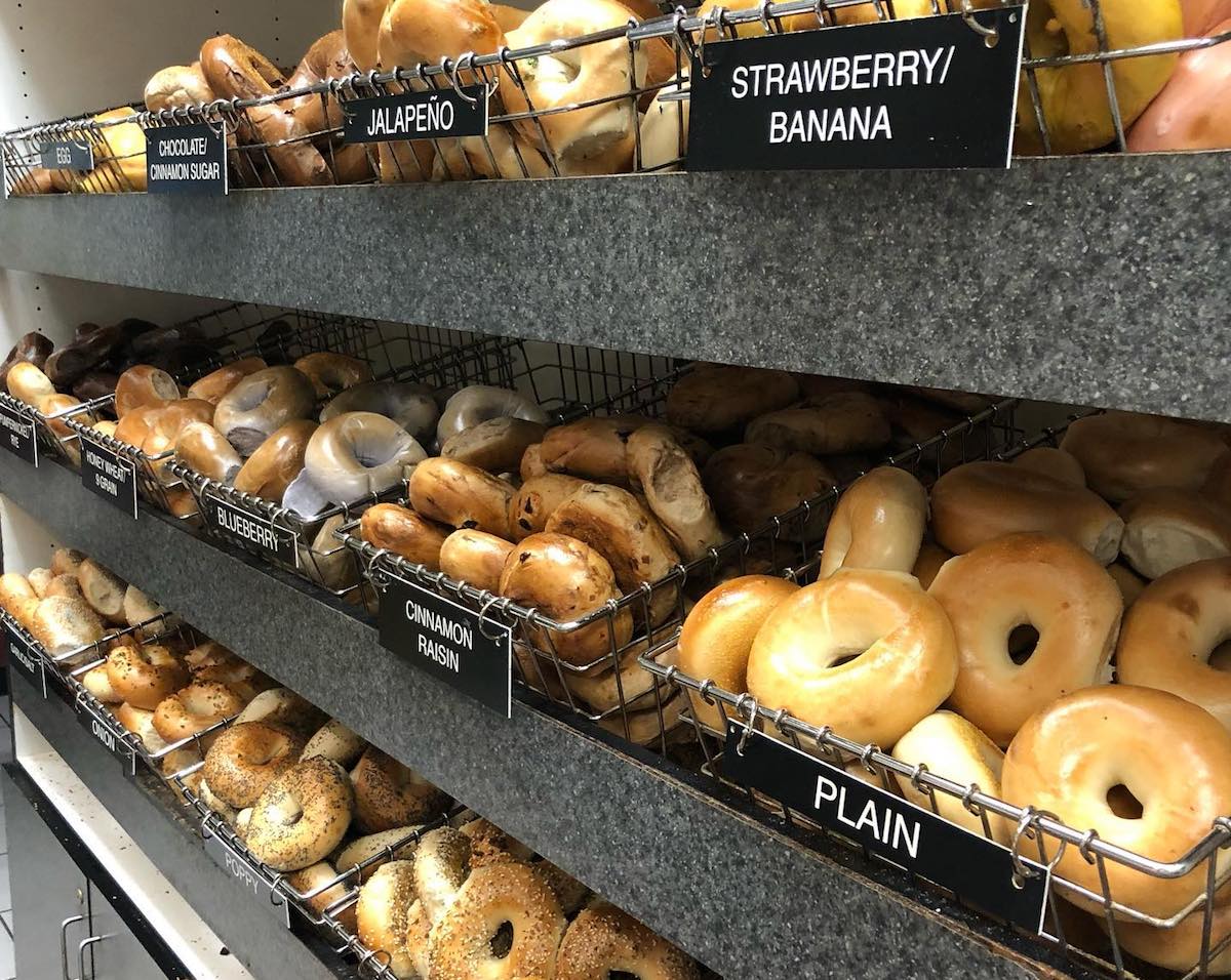 The bounty of flavors at Bagel Express. | Photo by Bagel Express