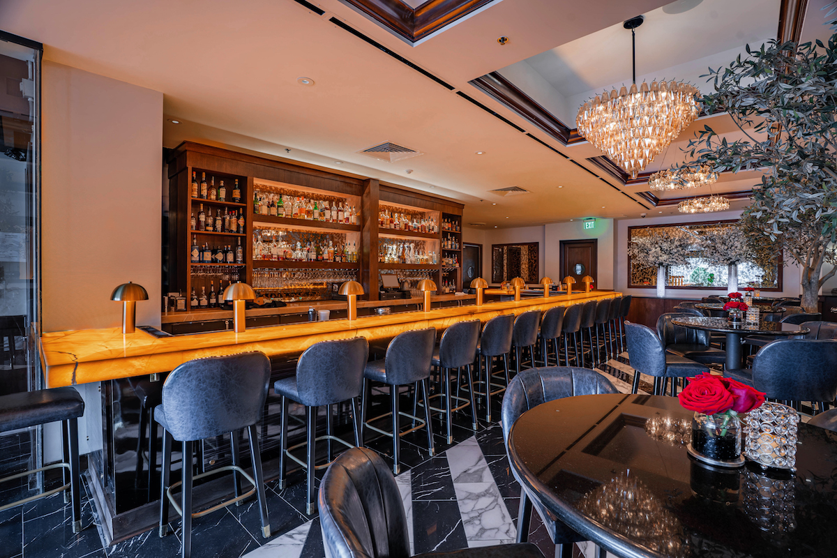 The revamped bar at Truluck's Houston. | Photo by Truluck's