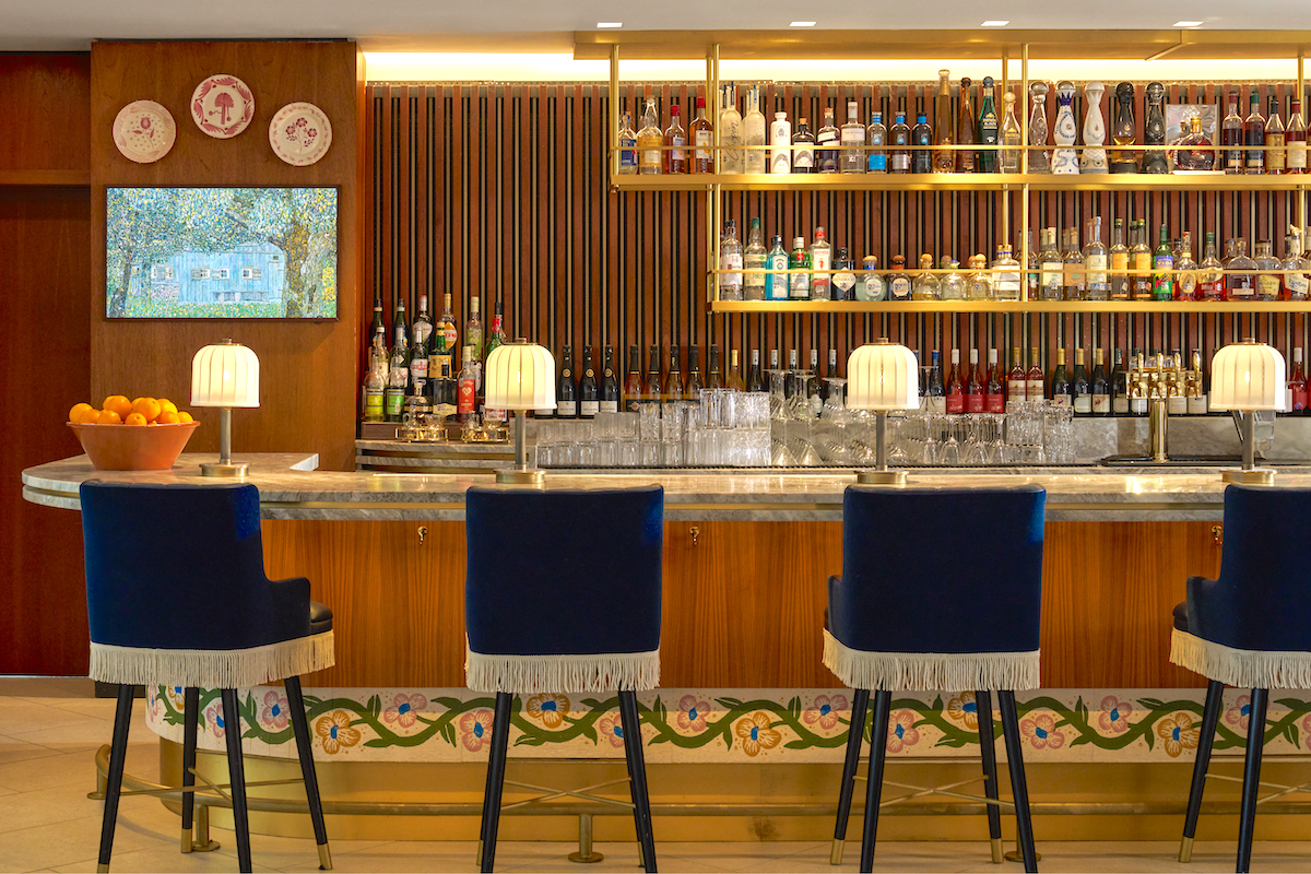 The bar at Little Daisy. | Photo by Nathan Schroder