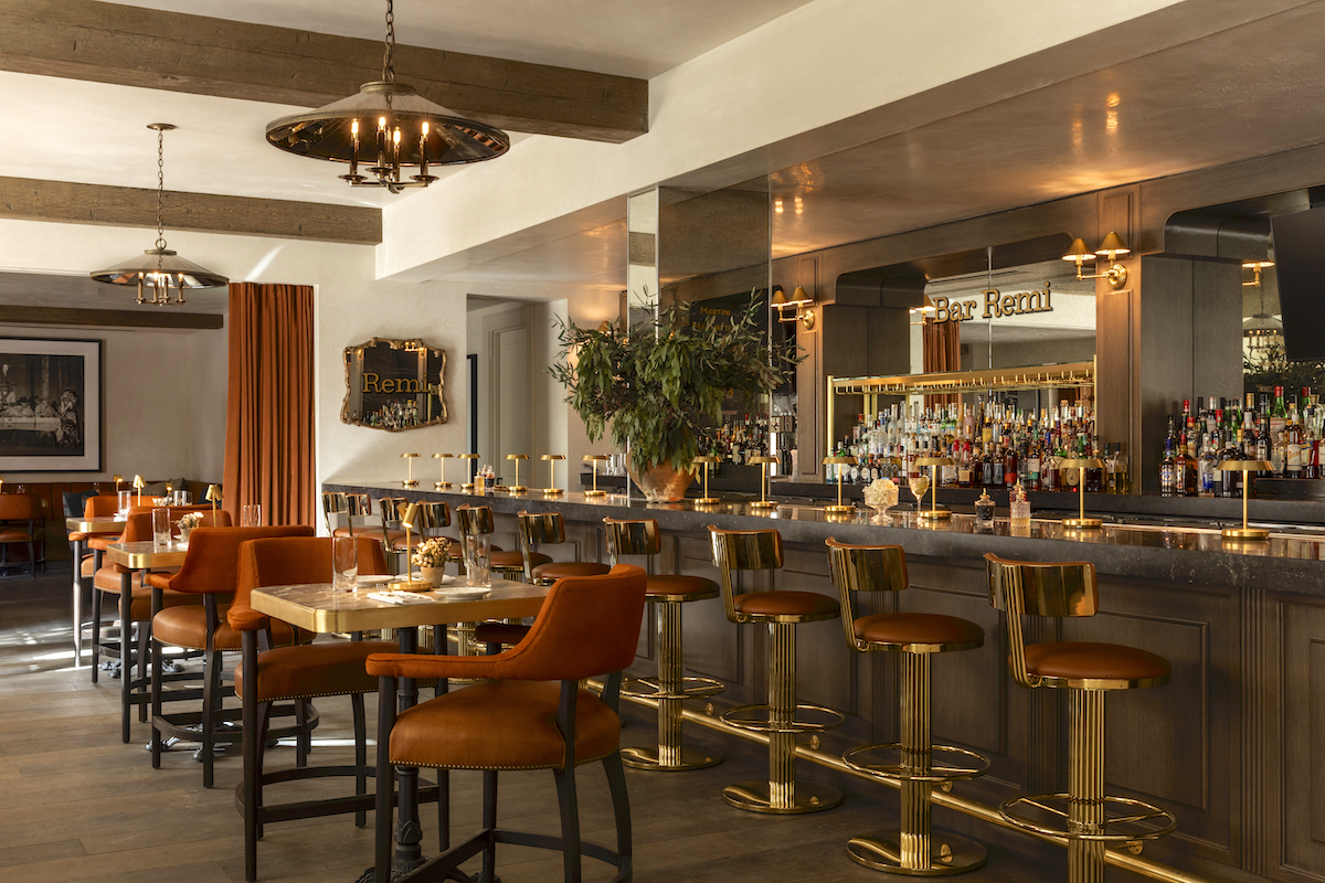 The newly minted Bar Remi at Hotel Granduca. | Photo by Julie Soefer