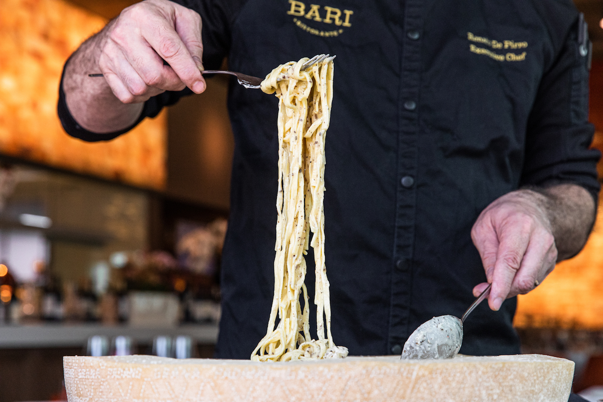 - DiningOut Truffle pasta at Bari. | Photo by Becca Wright