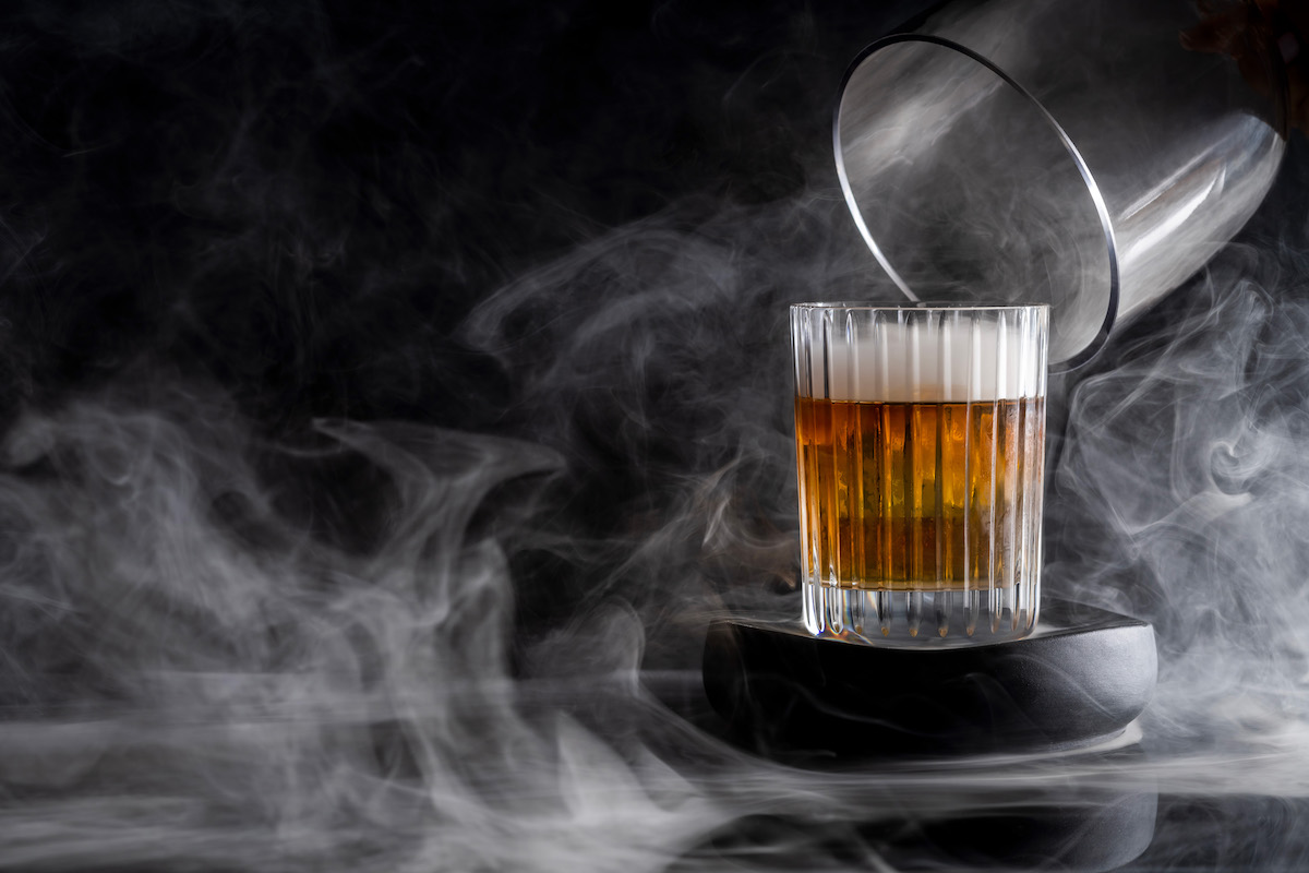 - DiningOut The Vapor Trail is a smoky presentation of a Japanese whisky cocktail offered at The Vault, the high-end hidden bar at Bellagio. | Photo by MGM Resorts International