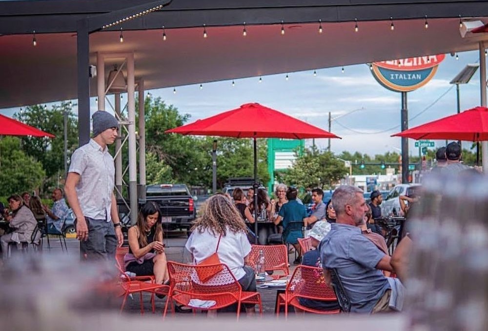 benzina patio pizza denver
