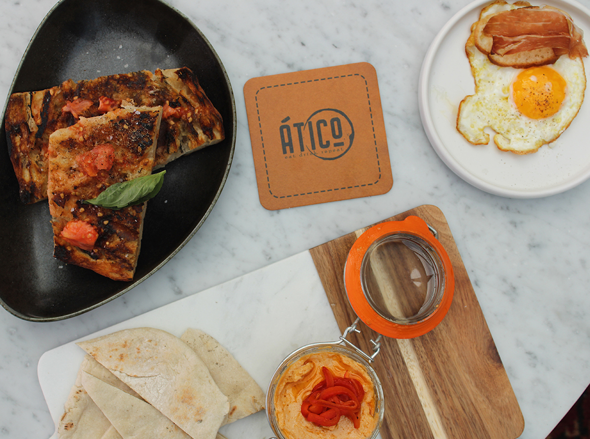 A trio of tapas at Atico. | Photo by Love Management