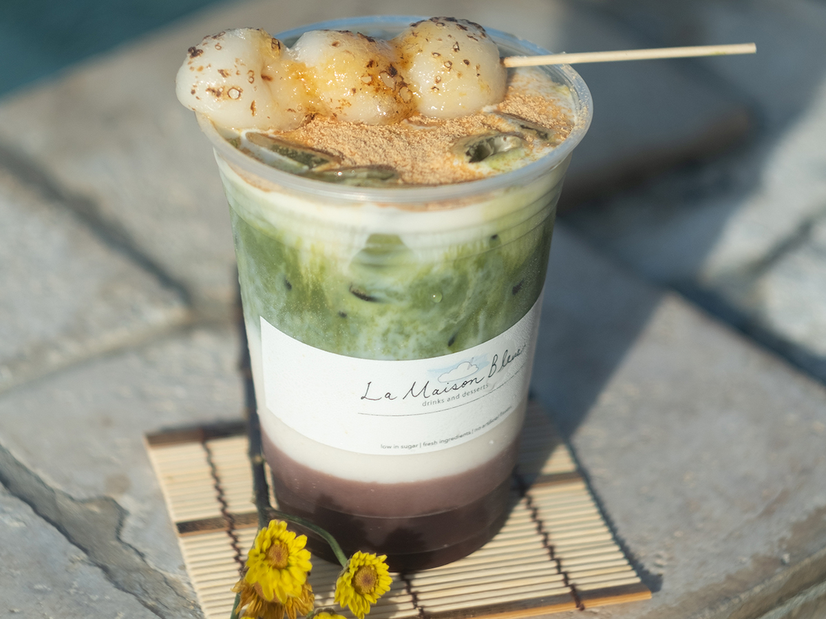 Matcha Zenzai at La Maison Bleue Cafe. | Photo by La Maison Bleue Cafe