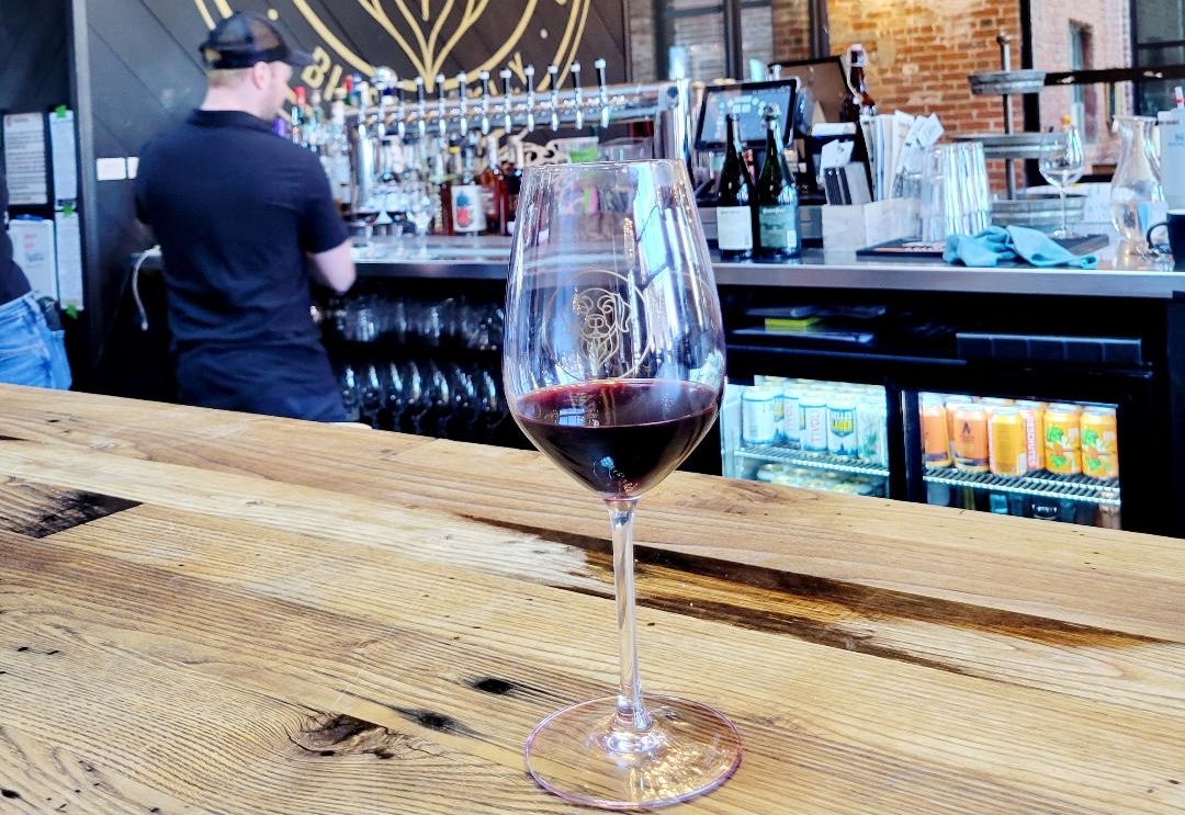 Bigsby’s Folly Craft Winery serves good wine in an industrial chic setting. | Photo by Linnea Covington