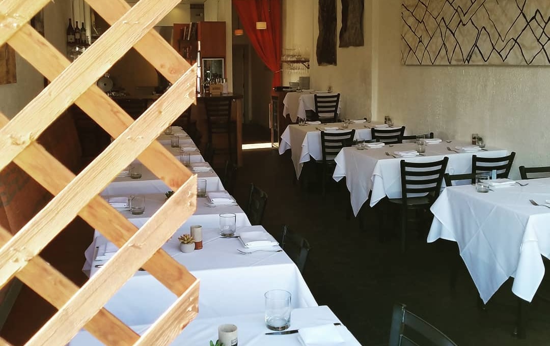 Enjoy French-Middle Eastern Cuisine at this charming cafe. | Photo by Bistro Barbes