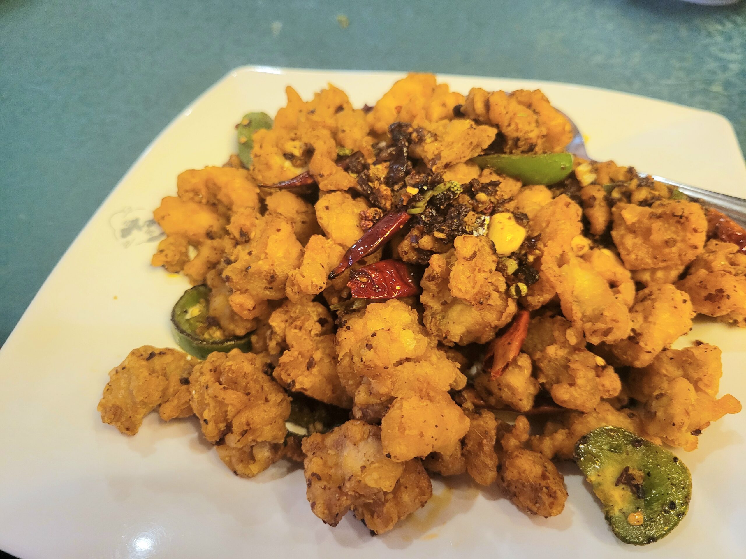 Spicy Sichuan Chicken at Bistro Kings. | Photo by Linnea Covington chinese