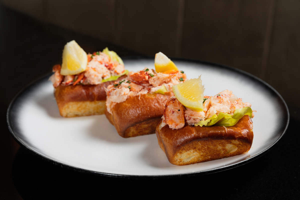 Mini lobster rolls at Blue Claw Seafood Restaurant & Bar. | Photo by Kristen Wells