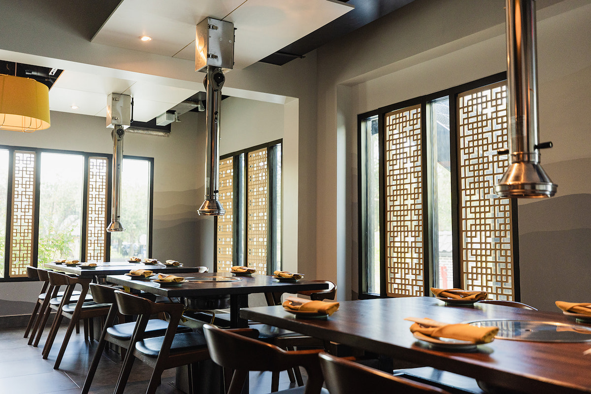 The dining room at Bori. | Photo by Ethan Mark Yang