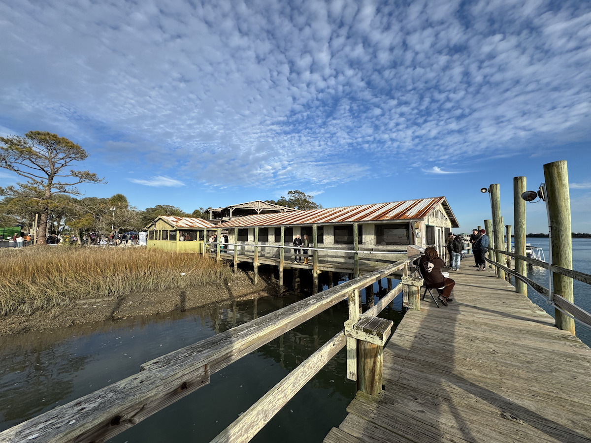 Sweeping views at Bowens Island, an idyllic waterfront restaurant. | Photo by Daniel Farrae 