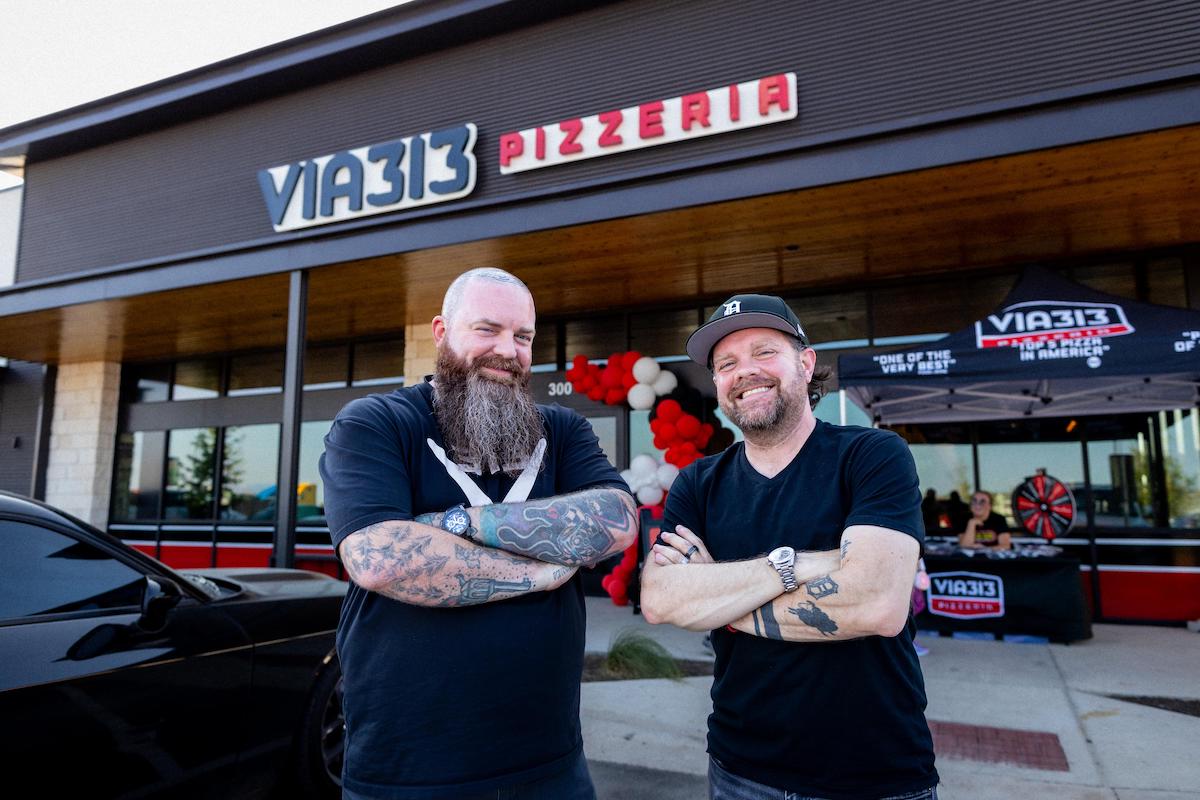 - DiningOut Brandon and Zane Hunt at Via 313. | Photo by Via 313