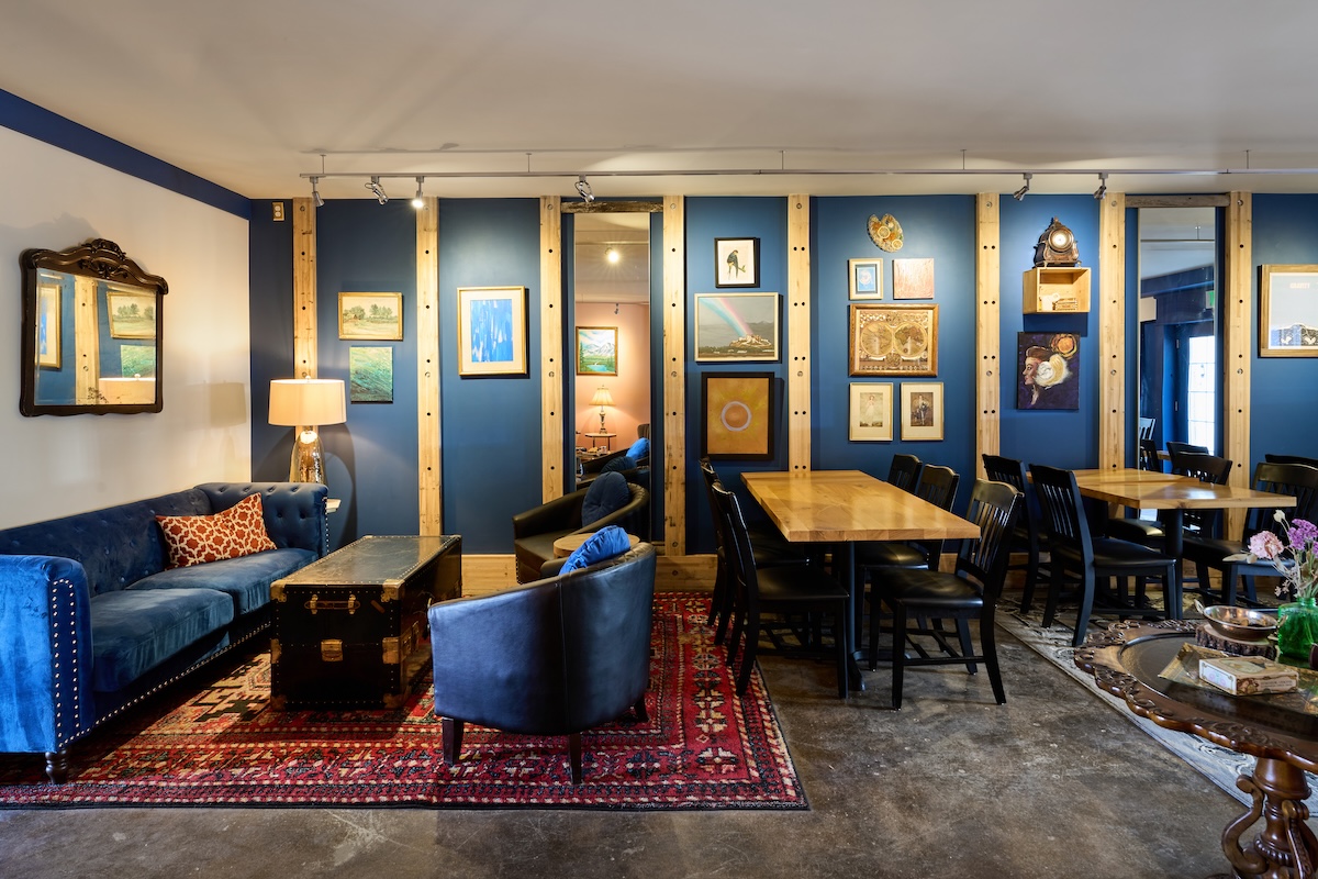 The back lounge at Broderick. | Photo by Werk Creative