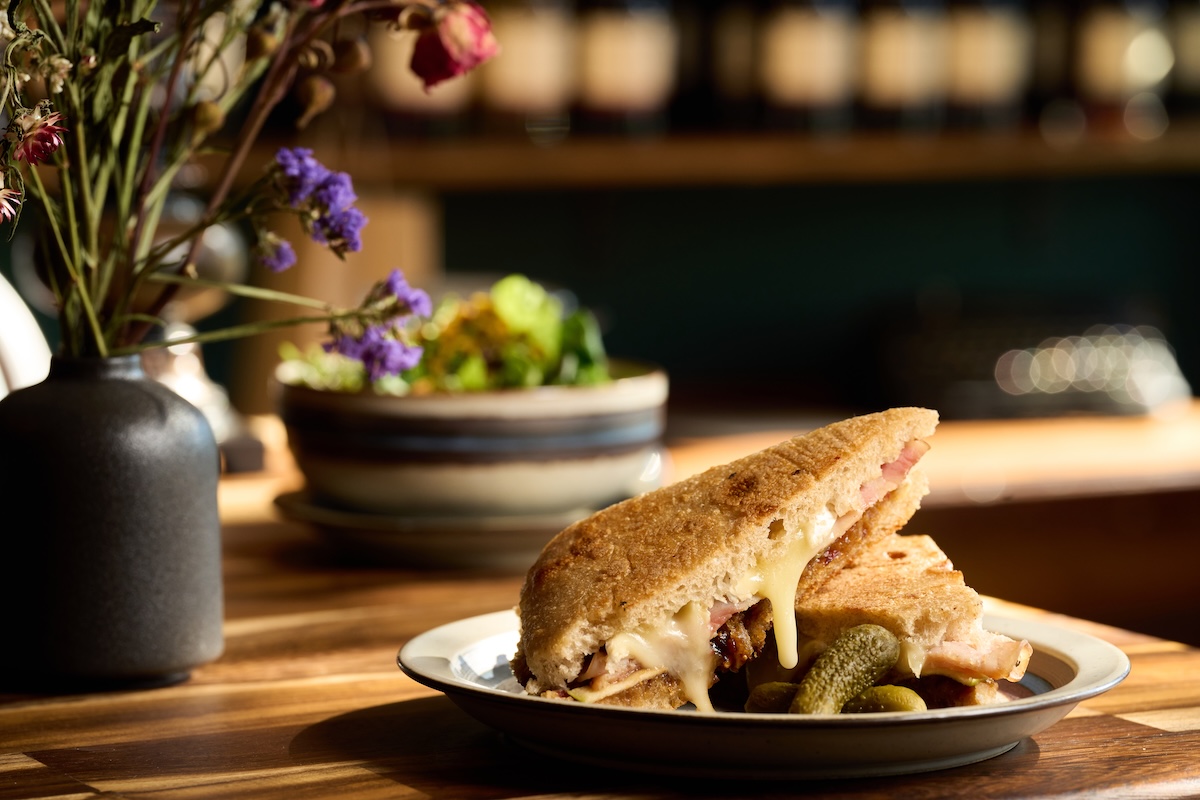 Order a fresh panini at Broderick. | Photo by Werk Creative