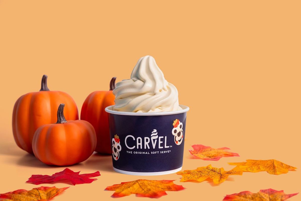 Pumpkin soft serve at Buttermilk Baby. | Photo by Hasan Yousef