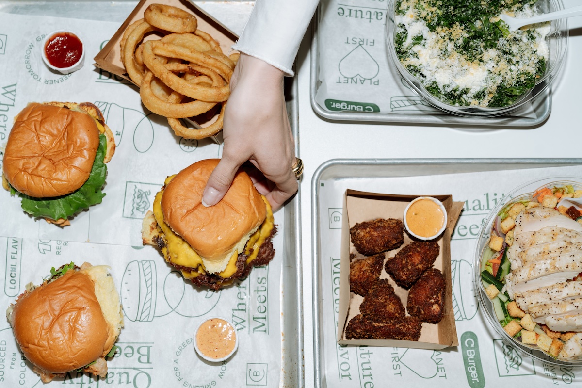 - DiningOut C Burger also sells chicken, fries, and soft serve. | Photo by Half Eaten Cooking Hospitality