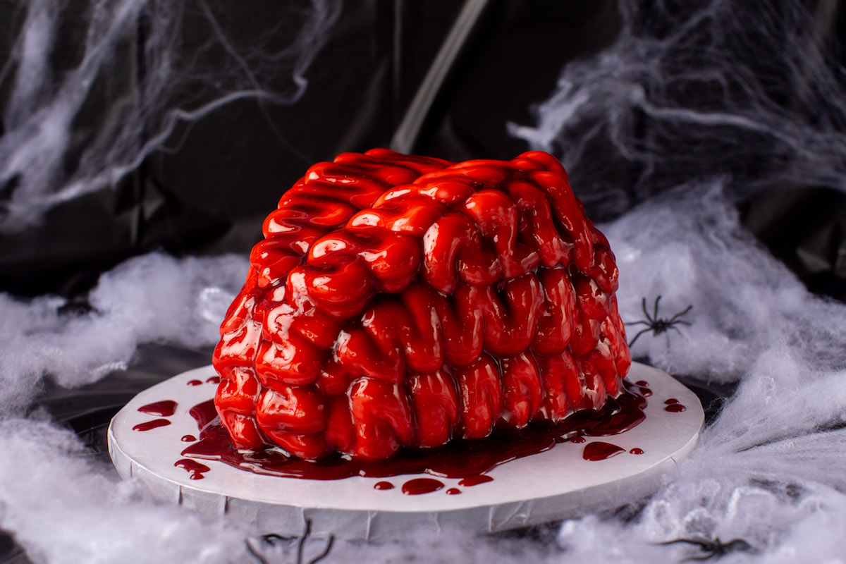Common Bond's bloody brain cake. | Photo by Heirloom Interactive