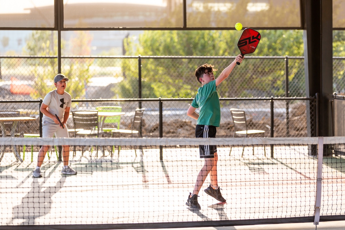 Pickleball is for all ages and can be played with two or four. | Photo by Chicken N Pickle