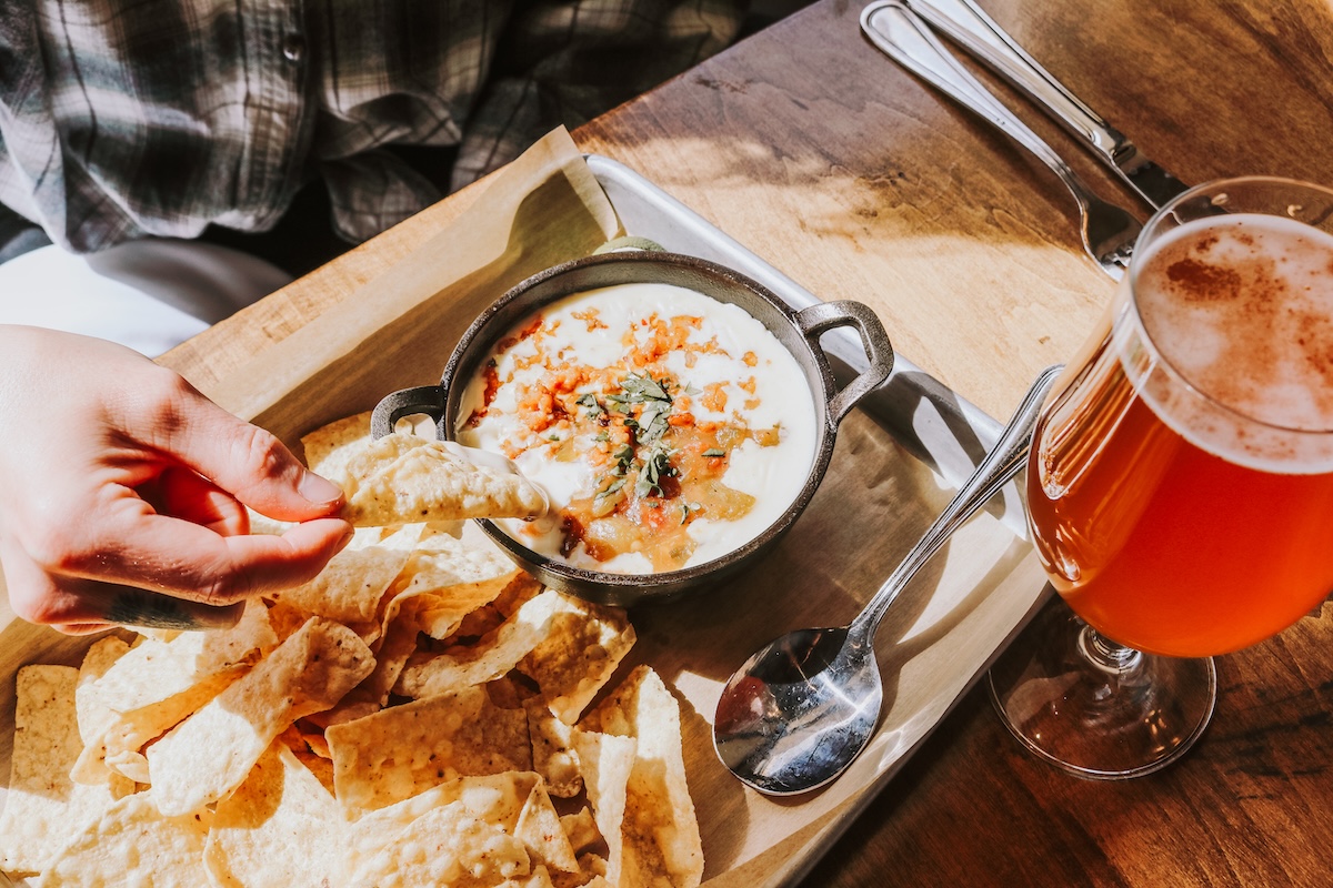 New on the menu you'll find elote dip and chips at Wynkoop Brewing Co. | Photo by Breckenridge-Wynkoop