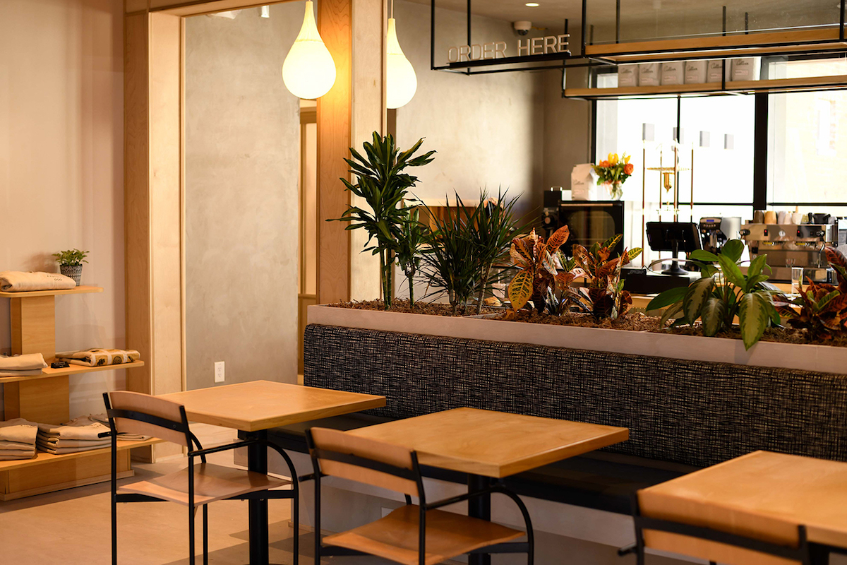 The dining area at Kyoto Brew. | Photo by Kyoto Brew