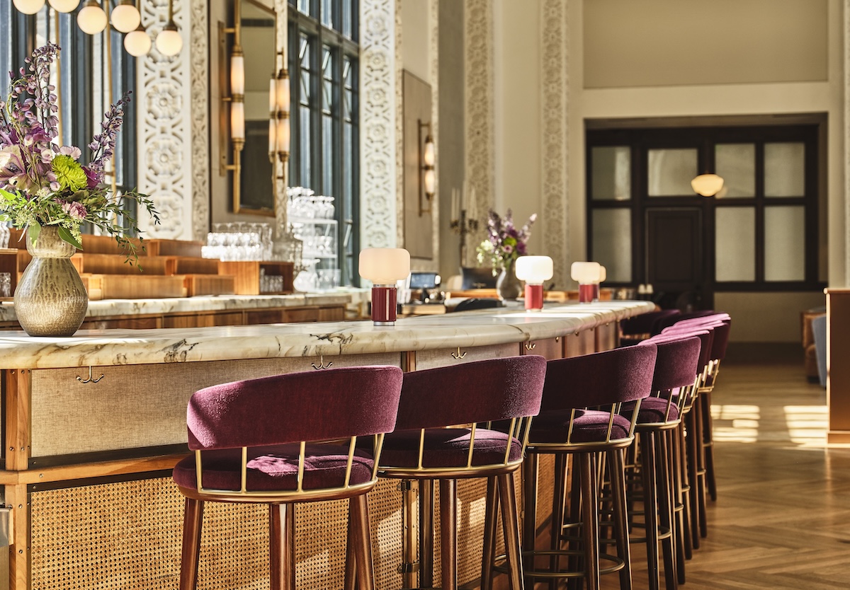 Elegant bar and a feeling of travel awaits at Cooper Lounge. | Photo by The Ingalls