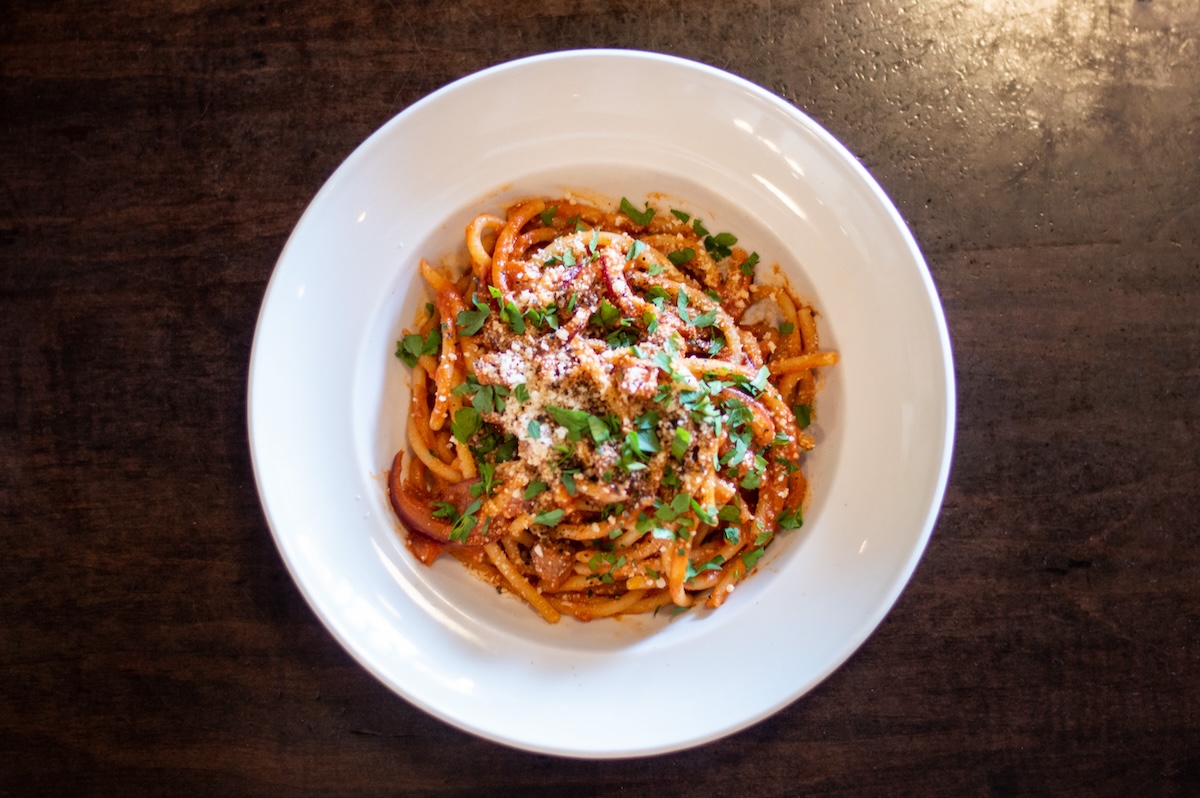 - DiningOut Coperta makes a mean Bucatini All'Amatrician. | Photo by Hi Rez Photography