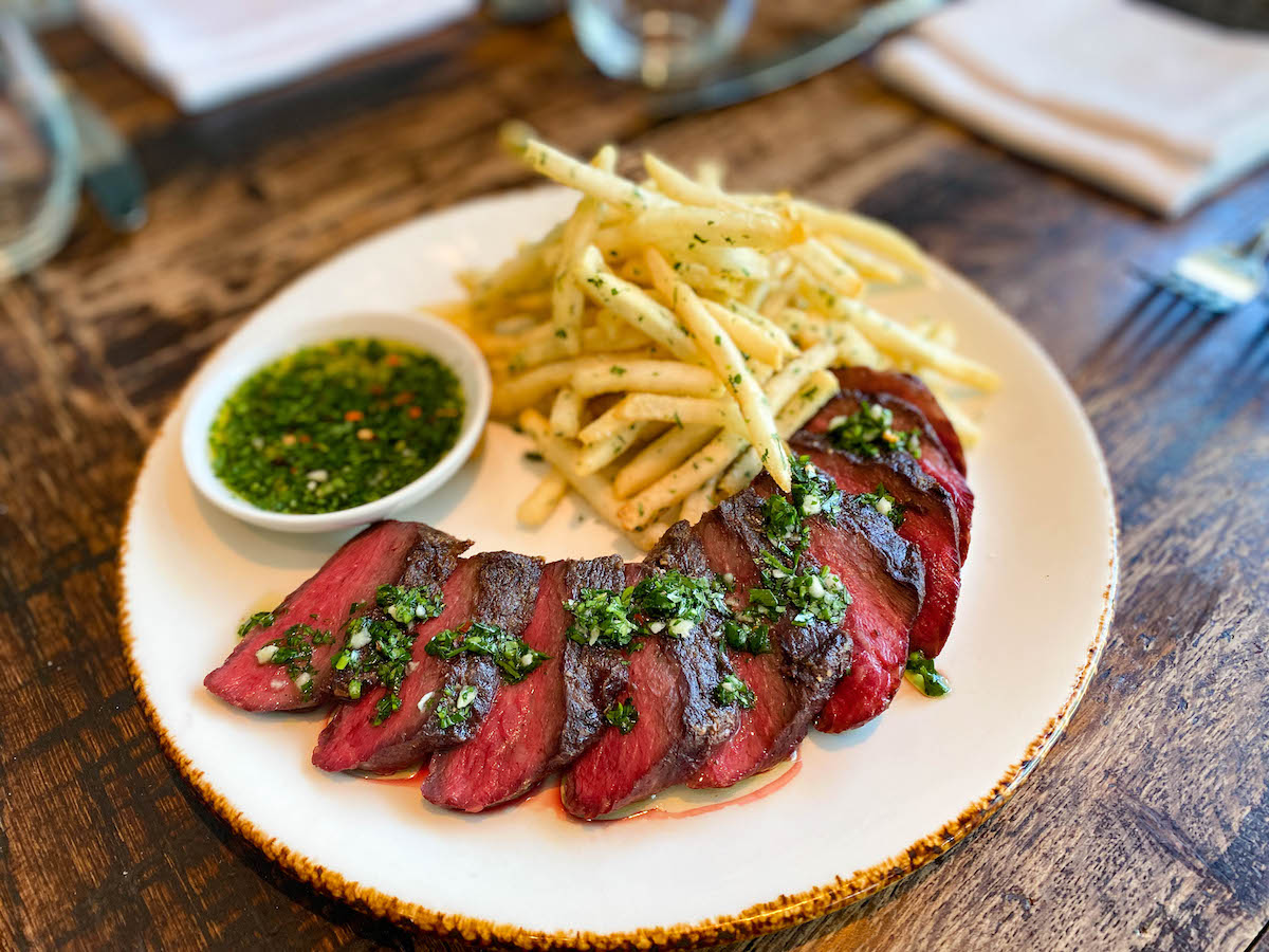 Steak frites at Gemma. | Photo by Gemma