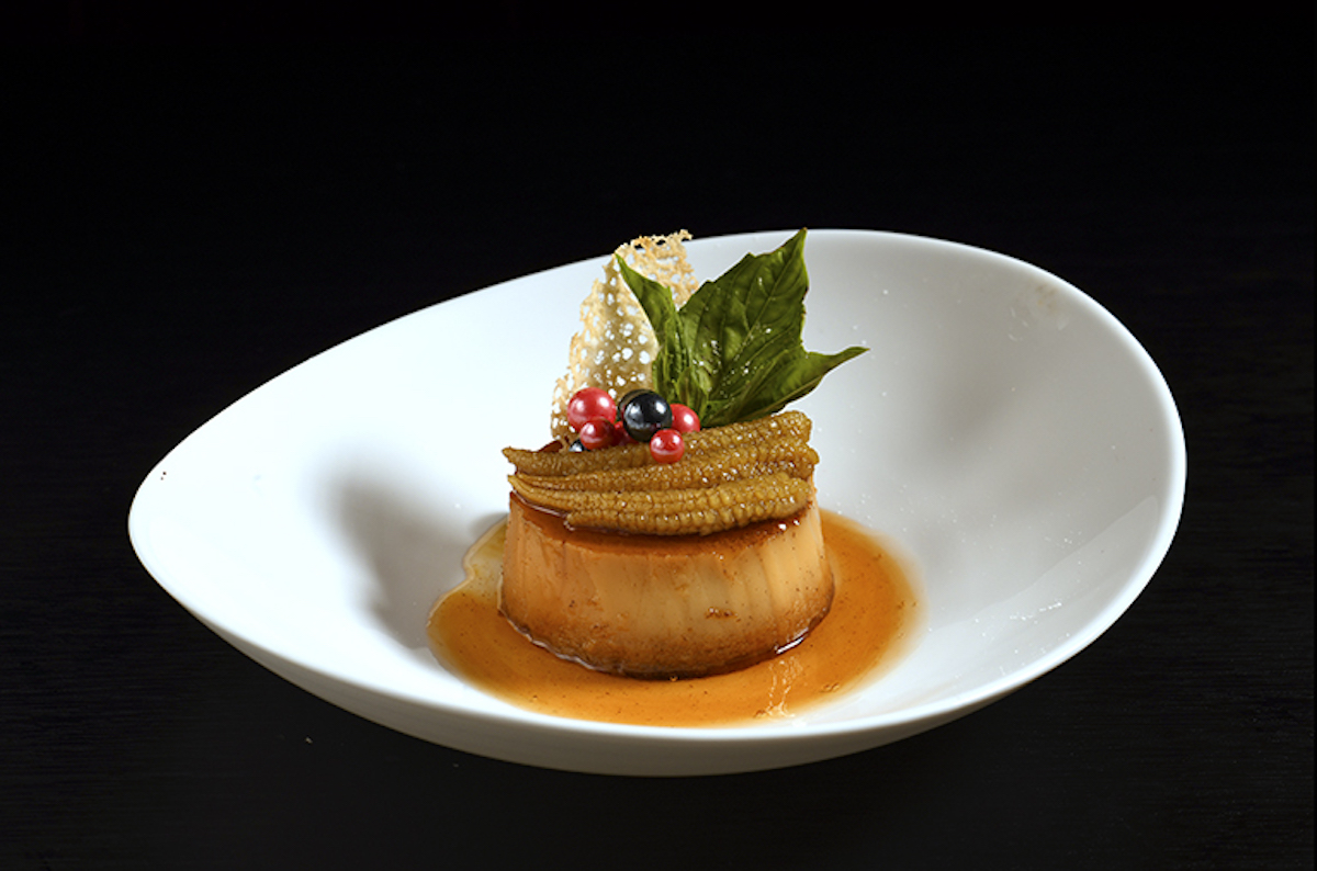 Corn flan at Mamajuana Cafe. | Photo by Jeremy