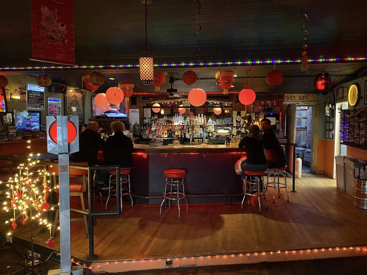 Denver - DiningOut The bar counter at Cosmo's. | Photo by Cosmo's