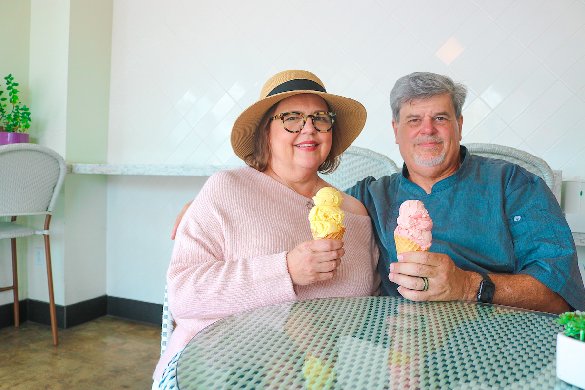 Steve Marques and Kimberly Kaase of Sweet Bribery by Craft Creamery. | Photo by Addison Hall
