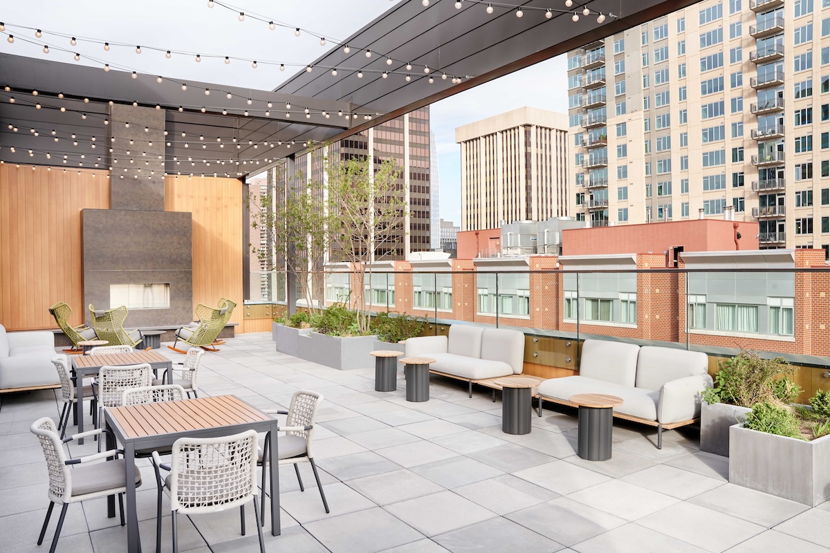 tuna - DiningOut Apple Blossom serves on the roof patio. | Photo by Hyatt Centric Downtown Denver
