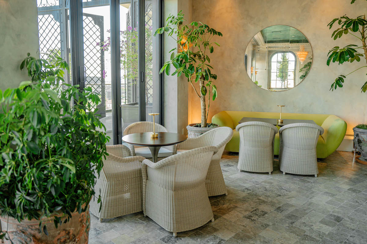 The interior dining space at Aperitivo. | Photo by Lucho Lares