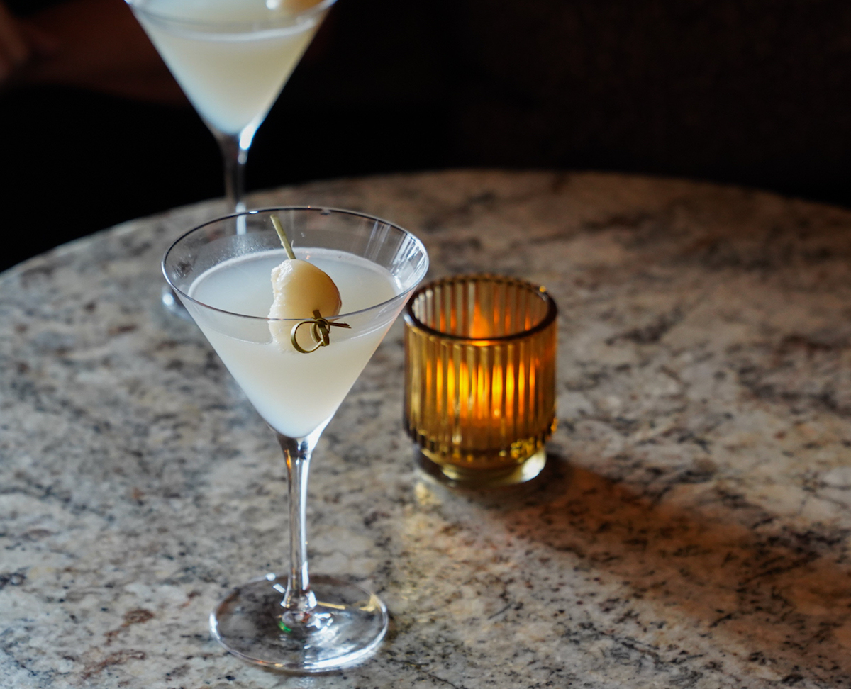 Lychee martinis at Nobu. | Photo by Nobu Houston