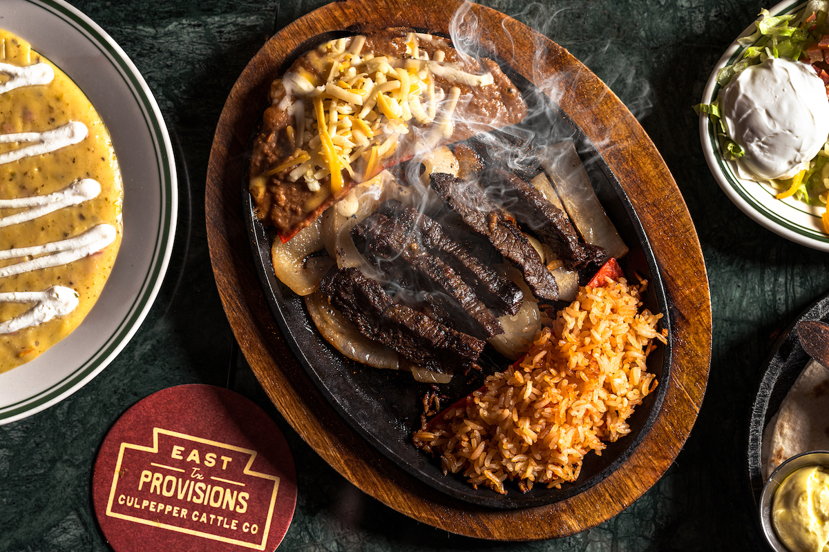 - DiningOut Beef fajitas at Culpepper Cattle Company. | Photo by Ashley Estave