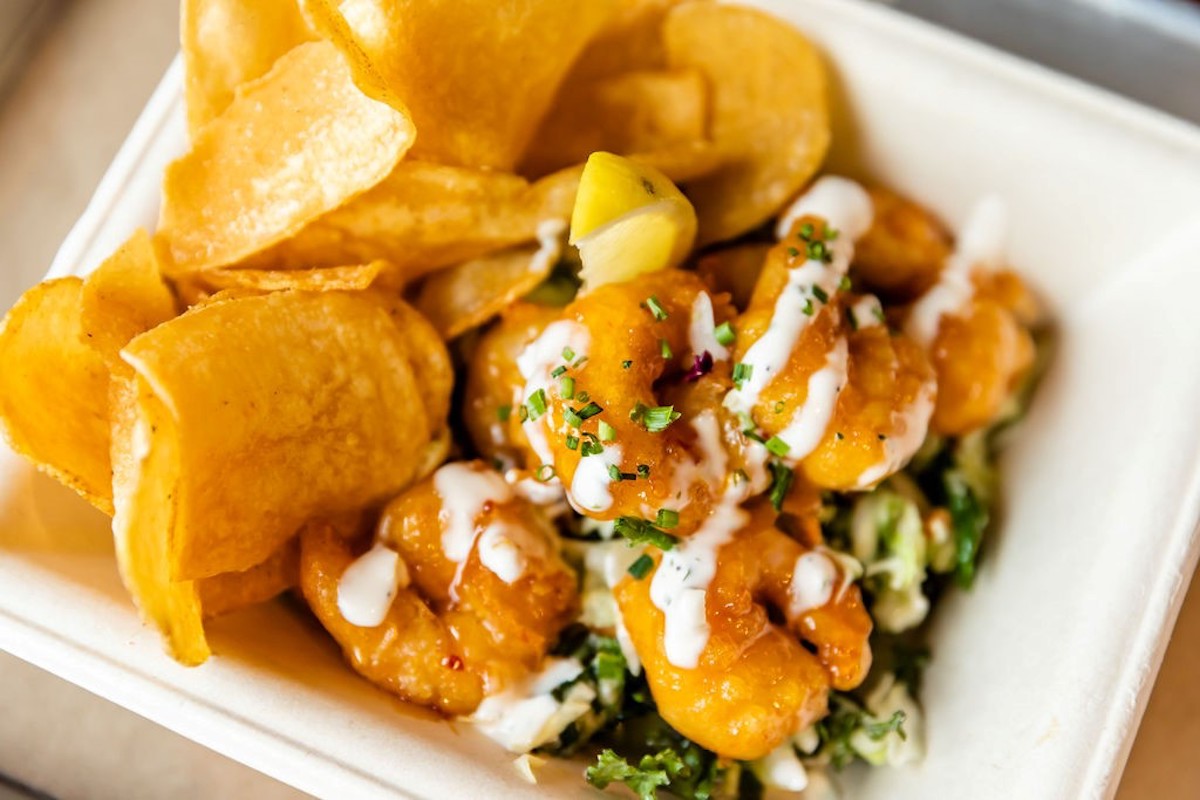 Shrimp at Dock Local. | Photo by Dock Local