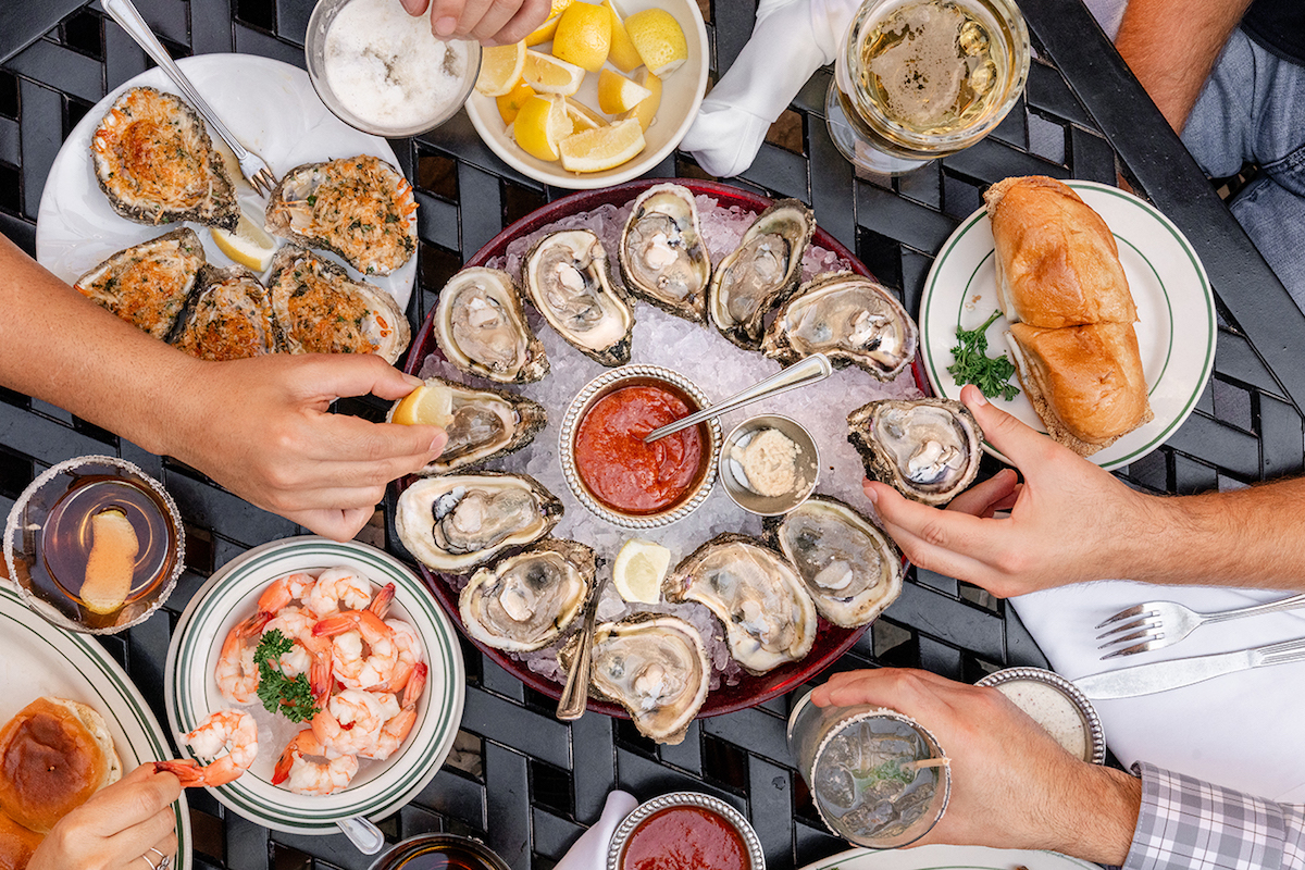 A spread from S.&.D. Oyster Company. | Photo by Ashley Estave