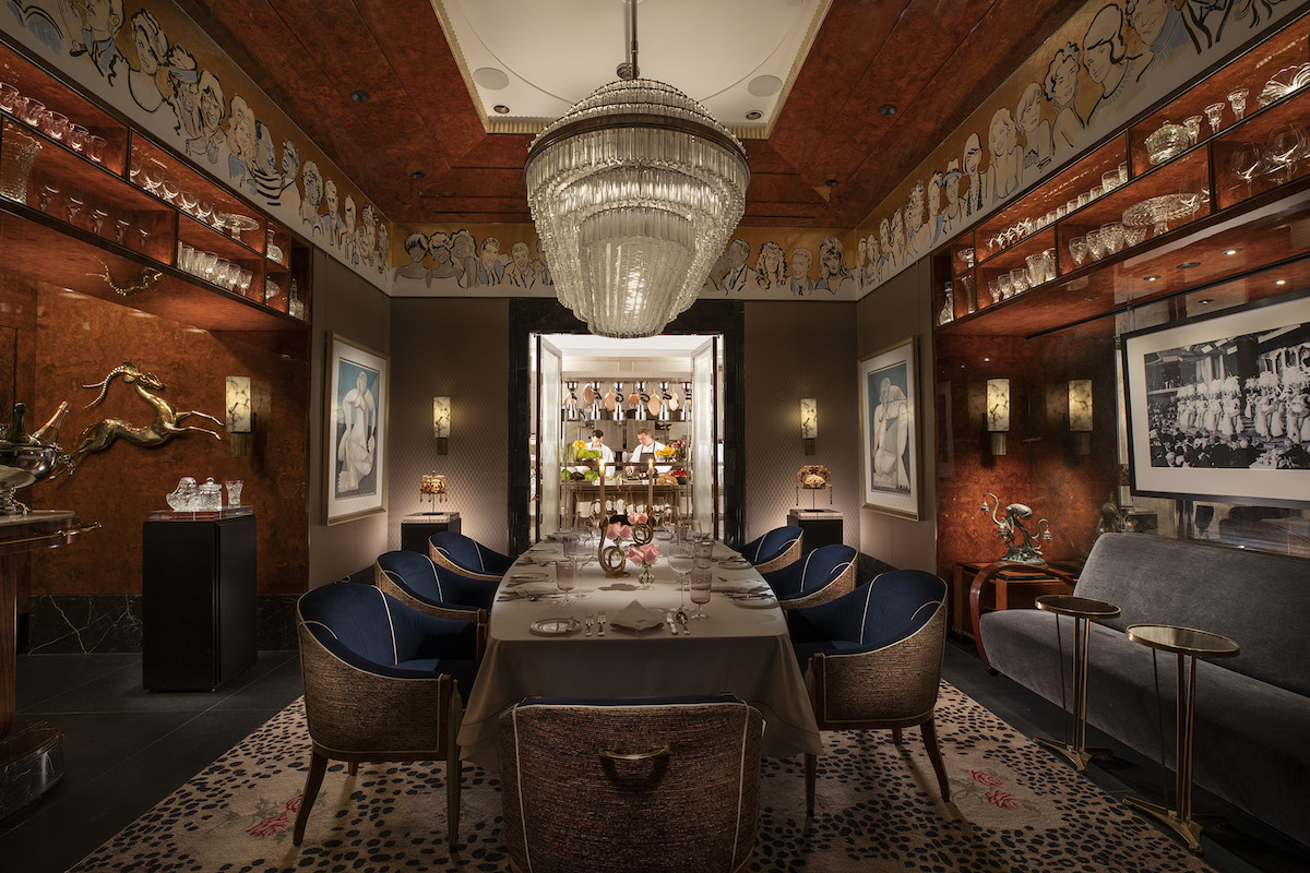 - DiningOut The Chef's Table at Delilah is a private dining room set within the hot supperclub at Wynn Las Vegas. | Photo by Robert Miller