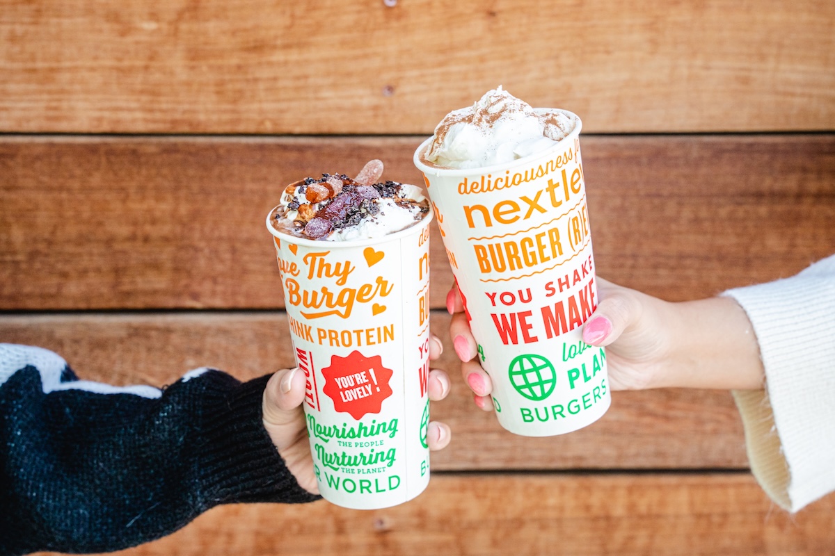 Vegan pumpkin milkshakes are coming to Next Level Veggie Grill. | Photo by Stephanie Kelly Photography